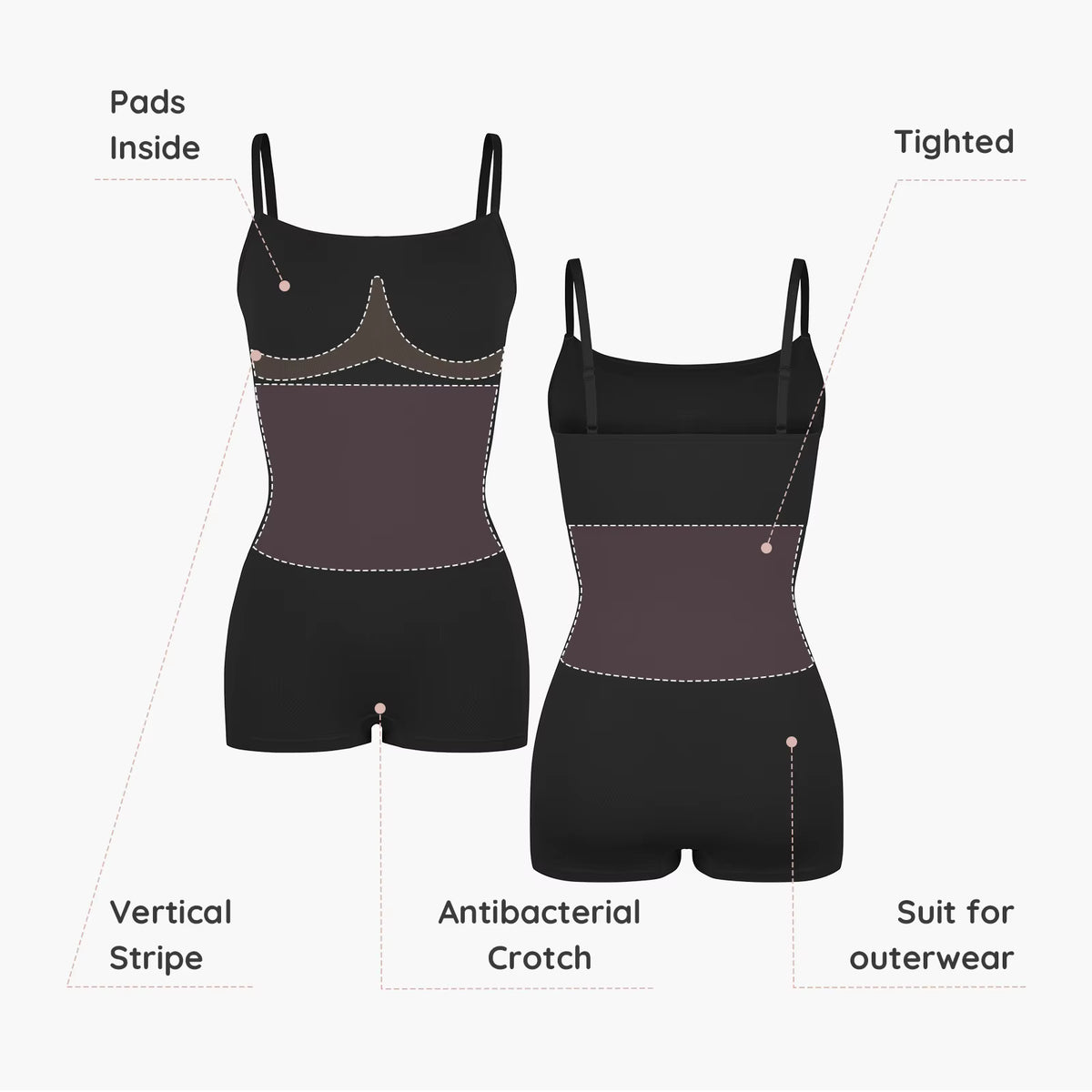 Seamless Sculpting Shapewear Bodysuit