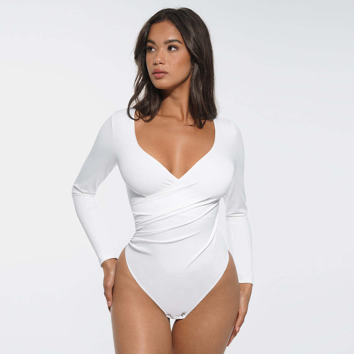 Long Sleeve Tummy Control Bodysuit