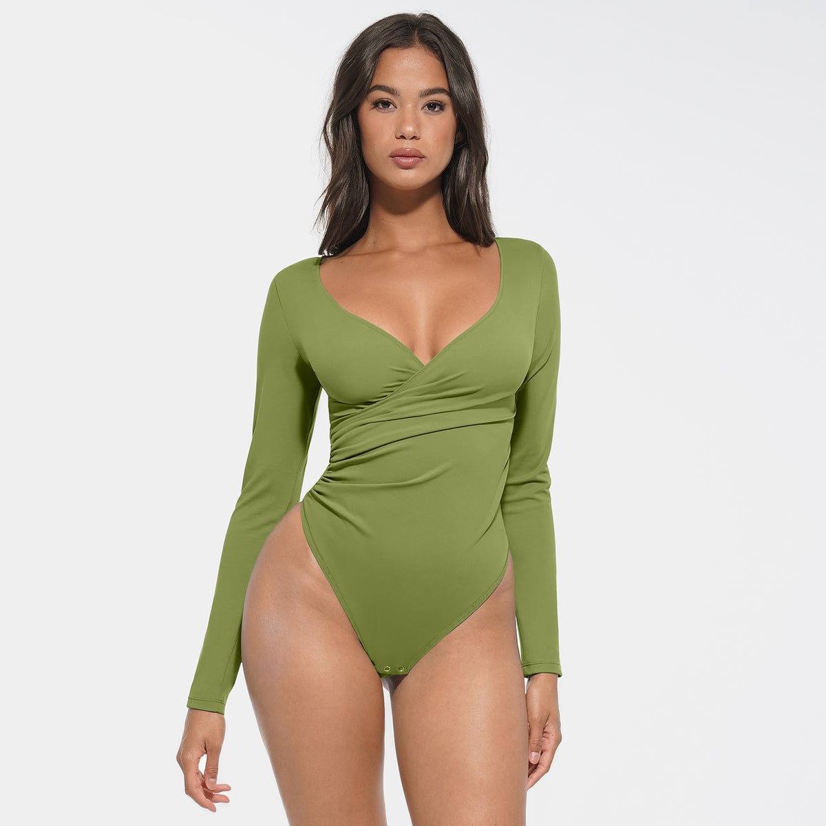 Long Sleeve Tummy Control Bodysuit