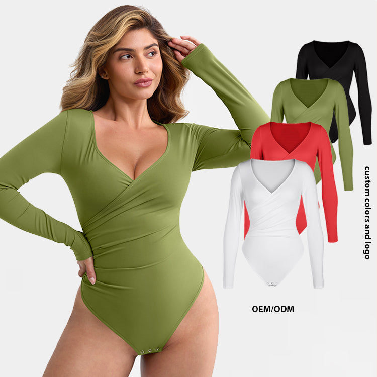 Long Sleeve Tummy Control Bodysuit