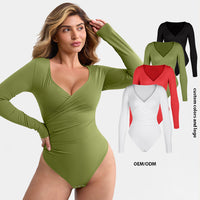Long Sleeve Tummy Control Bodysuit