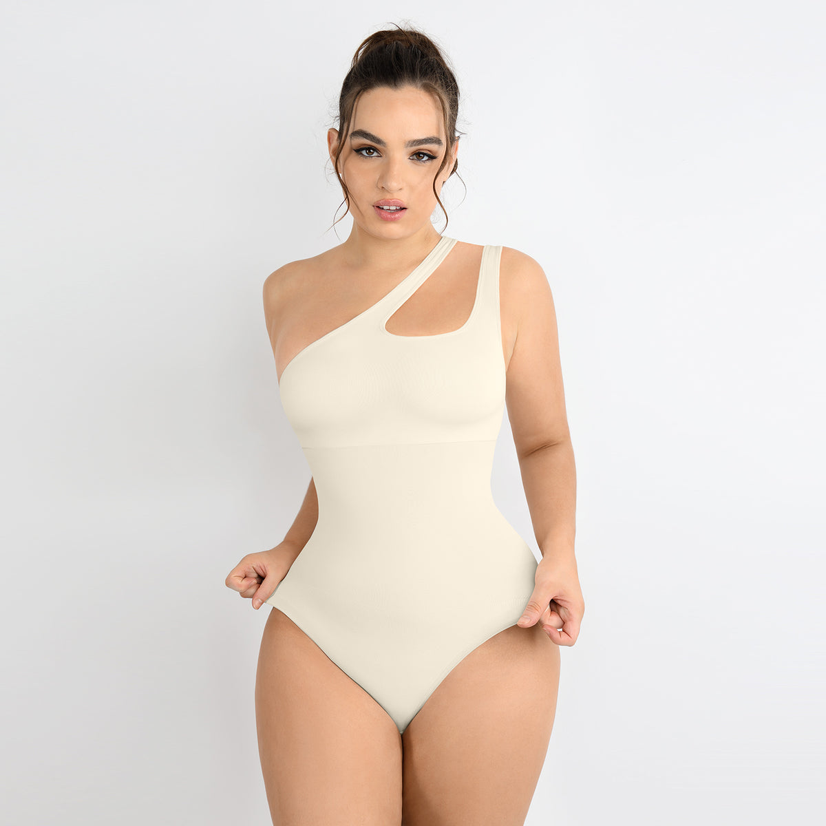 One Shoulder Shapewear Bodysuit